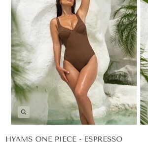 Somerfield Swim Hyams One Piece - Espresso